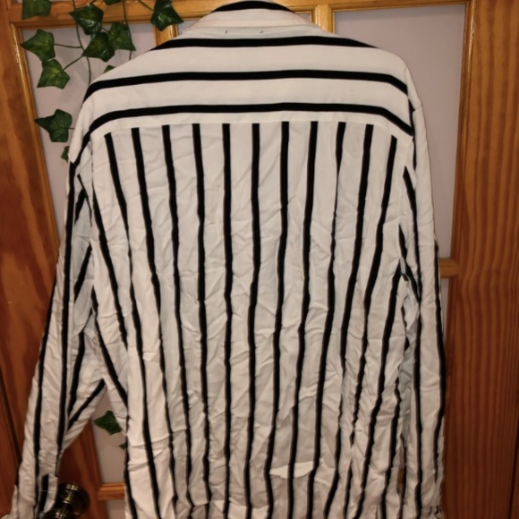 Striped Button Down Shirt - Picture 3 of 3